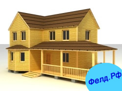 Дом из бруса , Дизайн, ландшафтный, интерьерный, архитектурный, мебельный, Кемерово