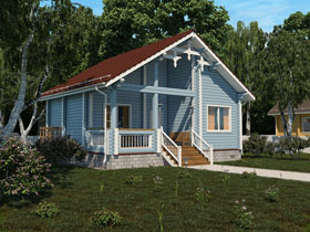 Дом из бруса «Вязьма», Изготовление корпусной мебели на заказ, Изготовление и монтаж дверей и окон из ПВХ, алюминиевого профиля и дерева, Строительство домов и коттеджей под ключ из любого материала, Кемерово